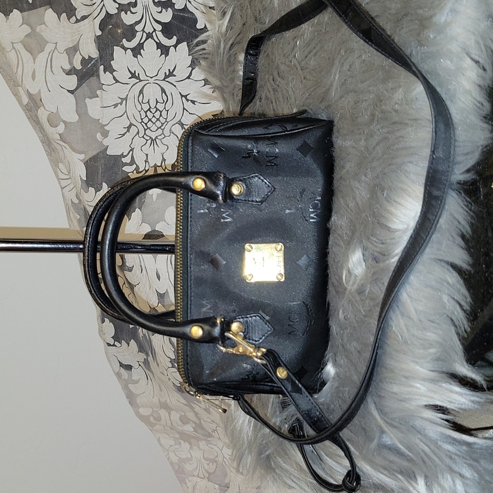 MCM nano crossbody mini bag